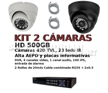Kit Videovigilancia Con Entrada Salida  Alarmas Catálogo ~ ' ' ~ project.pro_name